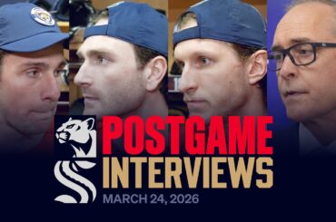 Postgame Reaction vs Kraken | 3.24.26