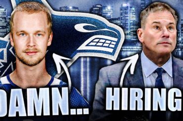 BRUCE CASSIDY TO THE VANCOUVER CANUCKS? + MIND-BLOWING ELIAS PETTERSSON STATS…