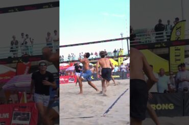 Taylor Crabb showing how to be Calm & Collected #volleyball #volleyballshorts #beach #avpbeach