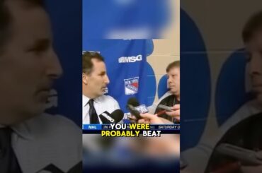 John Tortorella is now with Vegas, throwback to his Larry Brooks feud👀 #NYR #newyorkrangers #shorts