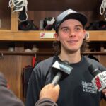 Jack Hughes Press Conference after Devils 5-3 win over Blackhawks