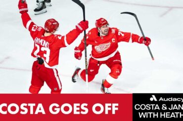 Costa Goes OFF On The Red Wings | Costa and Jansen