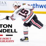 Anton Frondell First NHL Highlights🚨 | Chicago Blackhawks