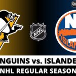 PITTSBURGH PENGUINS VS NEW YORK ISLANDERS LIVE 🏒 NHL Game Score Radio Play-by-Play