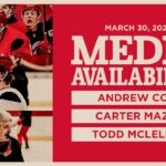 Andrew Copp, Carter Mazur & Todd McLellan Practice Media | March 30, 2026