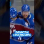 HIS FIRST NHL GOAL 🚨