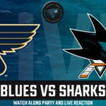 ST. LOUIS BLUES VS SAN JOSE SHARKS LIVE WATCH PARTY