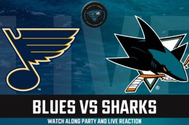 ST. LOUIS BLUES VS SAN JOSE SHARKS LIVE WATCH PARTY