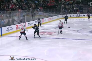 Tom Wilson vs Lawson Crouse | Mar 26, 2026 | Washington Capitals vs Utah Mammoth