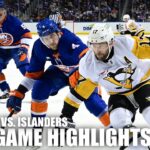 Pittsburgh Penguins vs. New York Islanders | Full Game Highlights | ESPN NHL