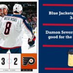 BLUE JACKETS BEAT FLYERS 3-2, Damon Severson is playing awesome, And so much more.