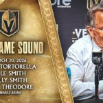 🎥 POSTGAME SOUND: Tortorella, C. Smith, R. Smith & Theodore