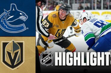 Canucks vs. Golden Knights | NHL Highlights | March 30, 2026