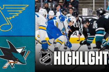 Blues vs. Sharks | NHL Highlights | March 30, 2026