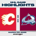 NHL Highlights | Flames vs. Avalanche - March 30, 2026