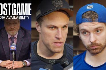 New York Islanders Postgame Availability | NYI vs PIT