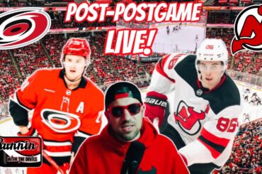 NJ Devils vs. Carolina Hurricanes Post-Postgame LIVE! 3/26/26 DEVILS LOSE 5-2