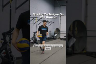 Airborne Spiking Technique ON THE GROUND