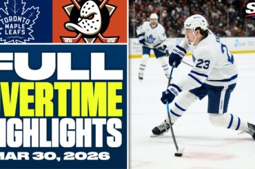 Toronto Maple Leafs at Anaheim Ducks | FULL Overtime Highlights - March 30, 2026