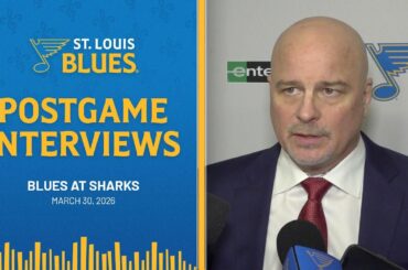 March 30: Postgame Interviews