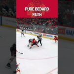 Bedard has eyes in the back of his head 👀