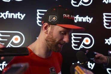 3/29 PHI vs. DAL Postgame: Sean Couturier