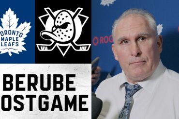 Craig Berube | Post Game @ Anaheim Ducks | March 30, 2026