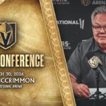 Kelly McCrimmon Press Conference | March 30, 2026