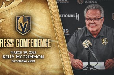Kelly McCrimmon Press Conference | March 30, 2026