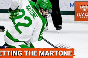 Porter Martone is HERE! The Philadelphia Flyers playoff race just got an extra kick.