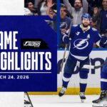 Wild vs. Lightning | Lightning Radio Highlights | March 24, 2026