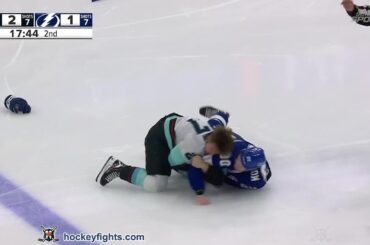 Berkly Catton vs J.J. Moser | Mar 26, 2026 | Seattle Kraken vs Tampa Bay Lightning