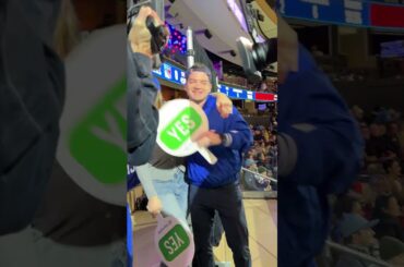 Safe to say the first date went well 🤭 #nhl #date #datenight #nyr #hockey