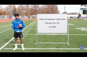 Aidan Christiansen Slot Receiver (2021) Route Tree Workout