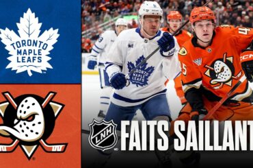 Maple Leafs vs Ducks | 30/03/26 | Faits saillants