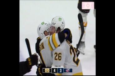 COMEBACK COMPLETE ✅ VIKTOR ARVIDSSON WINS IT IN THE SHOOTOUT🚨 Bruins 4 - 3  Blue Jackets