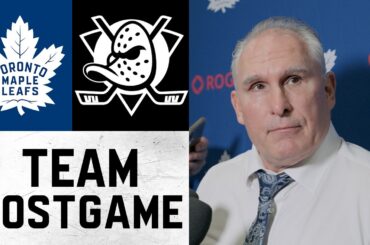 Maple Leafs Full Media Availability | Post Game @ Anaheim Ducks | March 30, 2026