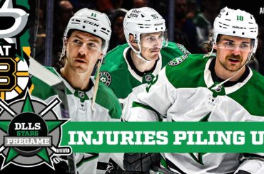 Injuries Piling Up As Dallas Stars Wrap Up Road Trip At Boston Bruins – Game 75 | DLLS STARS PREGAME