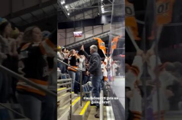 William Dufour doing his thing in front of 10,000 fans in Fort Wayne. 🚨 #fwkomets #letsgokomets