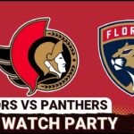 LIVE: Ottawa Senators vs Florida Panthers - NHL Watch Party - March 31, 2026