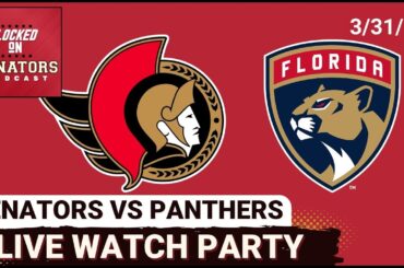LIVE: Ottawa Senators vs Florida Panthers - NHL Watch Party - March 31, 2026