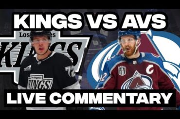 Colorado Avalanche Vs Los Angeles Kings LIVE COMMENTARY! | 2025-26 NHL Season