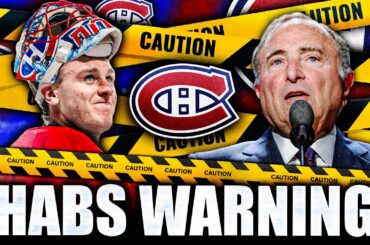 REPORT: MONTREAL CANADIENS ISSUED A HUGE WARNING BY GARY BETTMAN & THE NHL ON JAKUB DOBES…