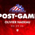 Olivier Nadeau Post Game Media | 03.29.26
