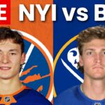 Buffalo Sabres vs. New York Islanders | NHL Livestream (Live Reaction & Play-by-Play) - 3/31/26