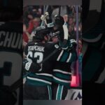 Gaudette wins it with 21 seconds left!  #hockey #nhl #sharks