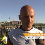 TV interview after becoming the 2016 European champion - Aleksandar Alex Petrovic
