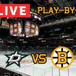 LIVE: Dallas Stars VS Boston Bruins PART 3 Commentary/Scoreboard! #nhlbruins