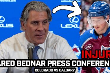 Jared Bednar Gives Makar Injury Update, Jokes About Burns, PRAISES Power Play & More After 9-2 WIN