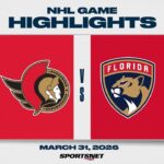 NHL Highlights | Senators vs. Panthers - March 31, 2026
